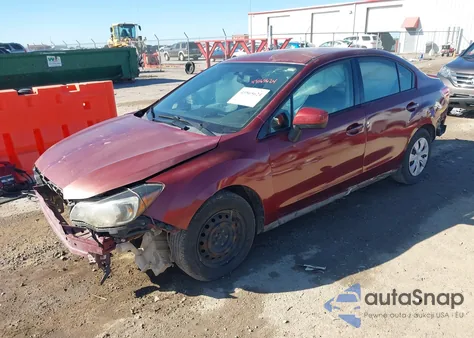 2016 Subaru Impreza 2.0I из США, поврежденный, VIN JF1GJAA63GH008504